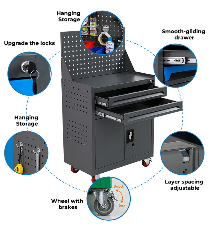 7 Mobile Tool Cabinet  Youlian