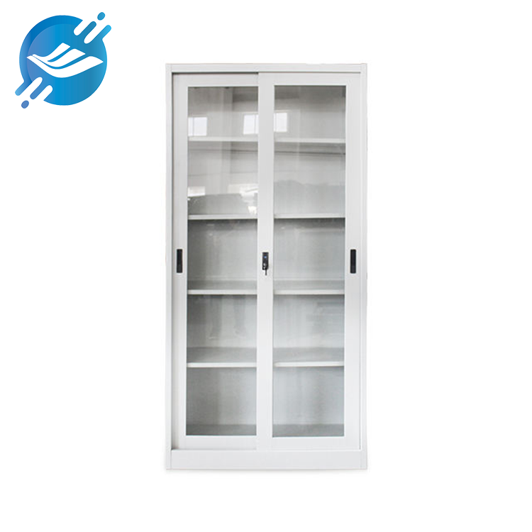 Glass Door Storage Cabinet 1