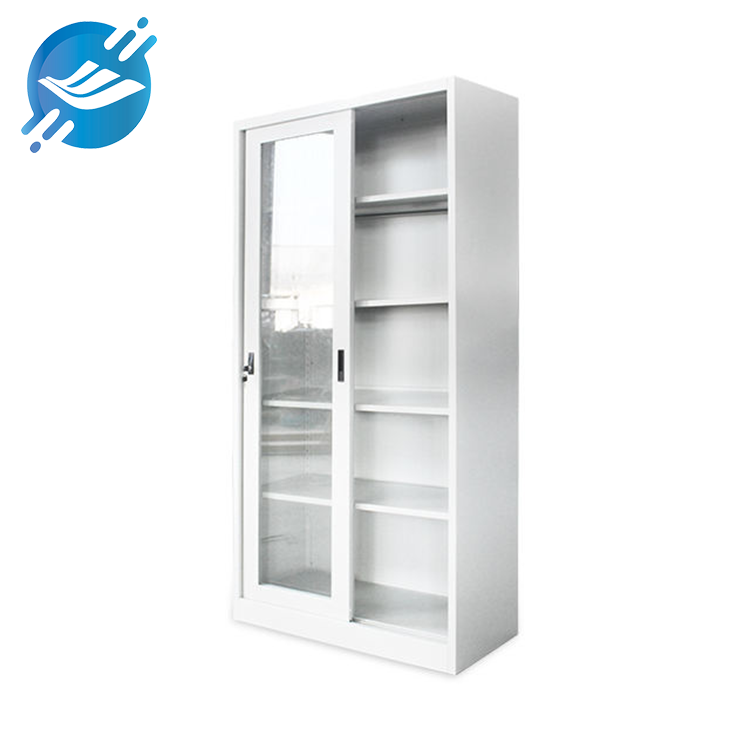 Glass Door Storage Cabinet 3