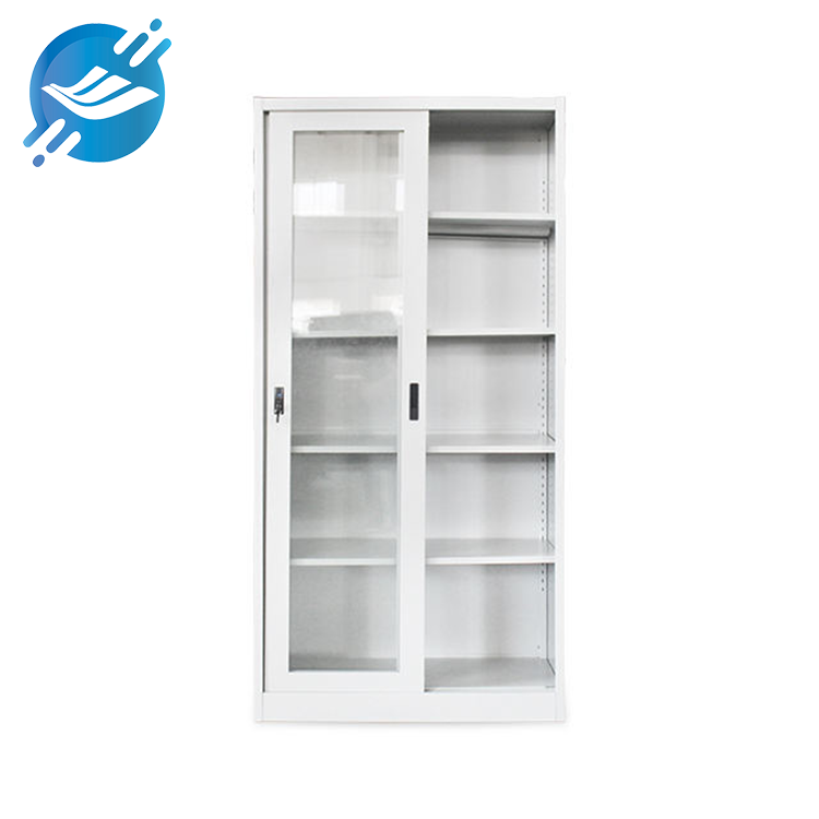 Glass Door Storage Cabinet 5