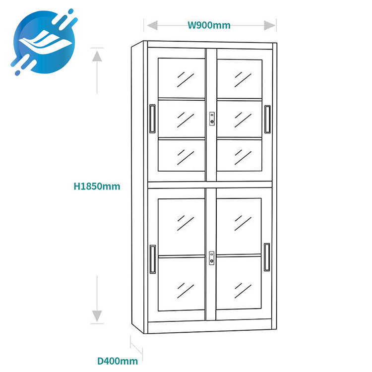 Glass Storage Cabinet 6