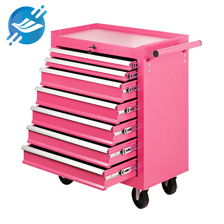 Heavy Duty Pink Tool Cabinet 5