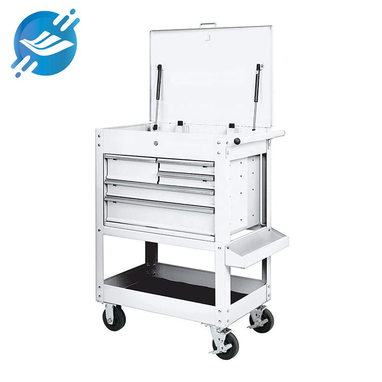 Rolling Metal Tool Cart 6